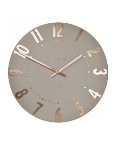 Thomas Kent Mulberry Rose Gold Large Wall Clock 20"